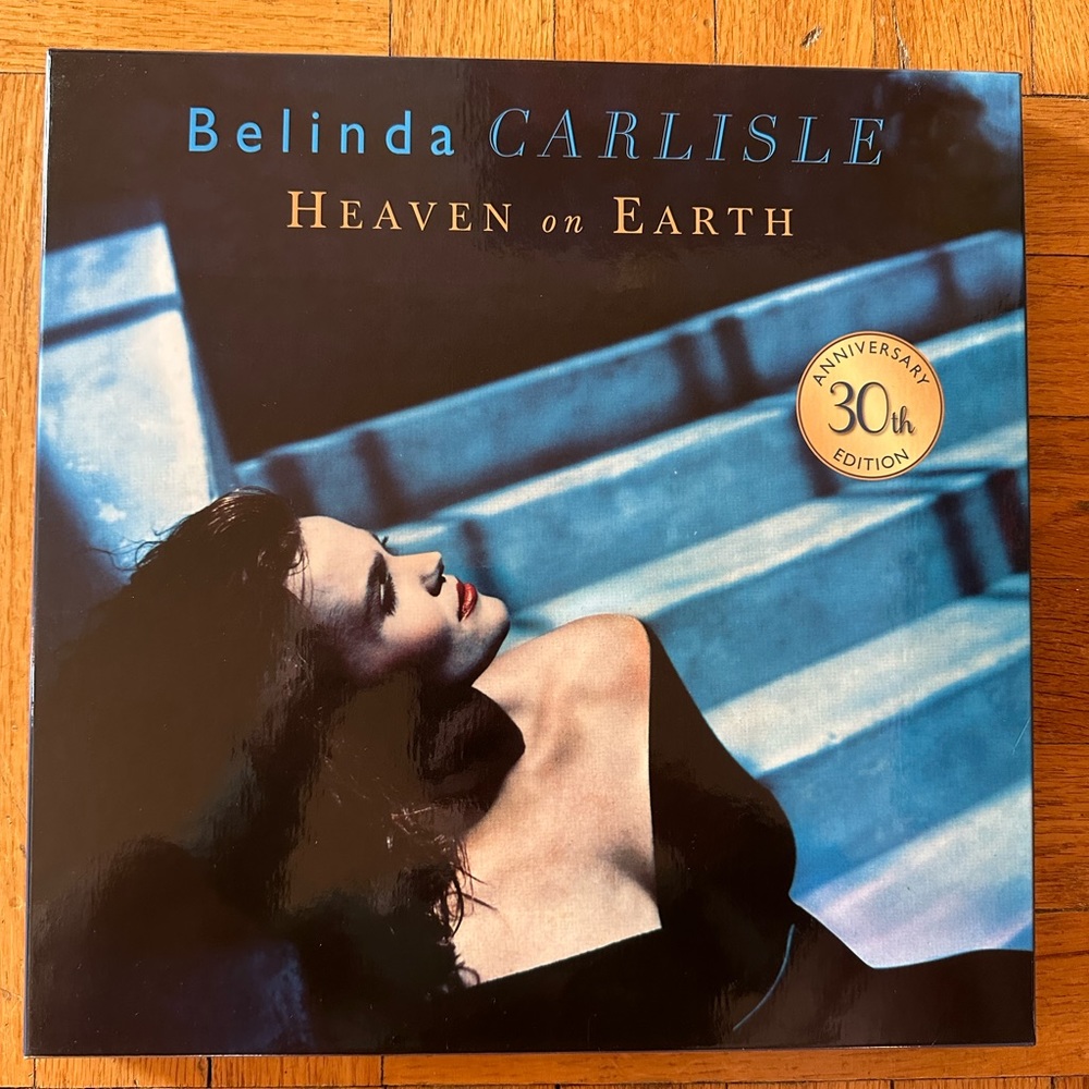 Belinda Carlisle BOX SET Heaven Is A Place On Earth Vinyl w/signature